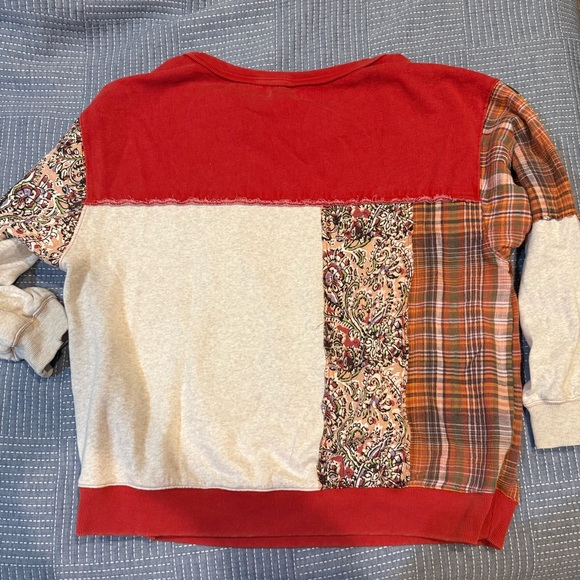 Free People Red Ryder Pullover size Large - Picture 9 of 9